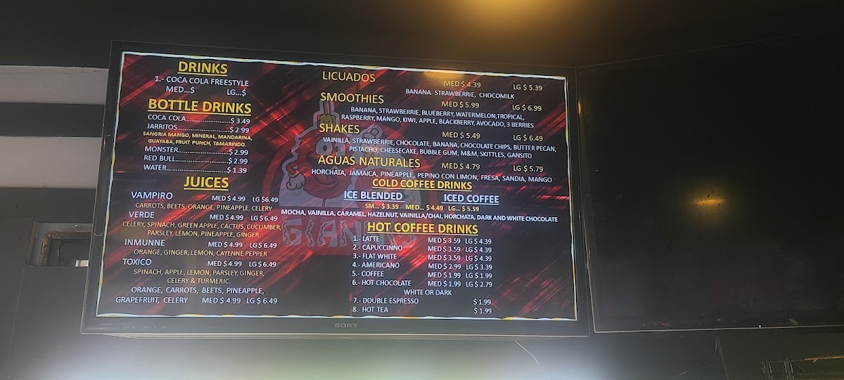 Giannis Burgers Menu - Image 4