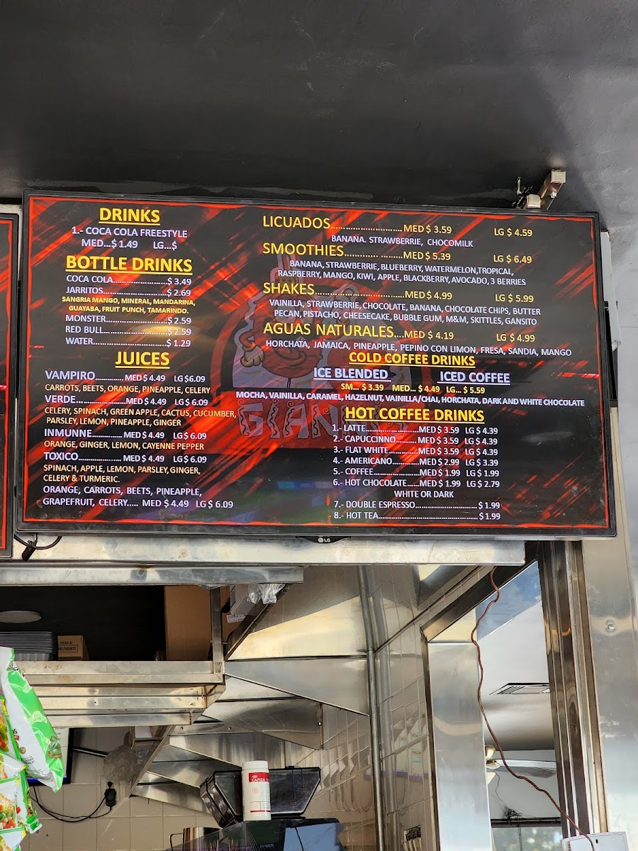 Giannis Burgers Menu - Image 6
